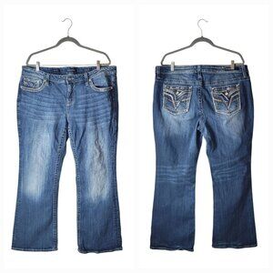 Vigoss Heritage Fit Dark wash Bootcut Jeans